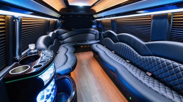 burbank sprinter limousine interior