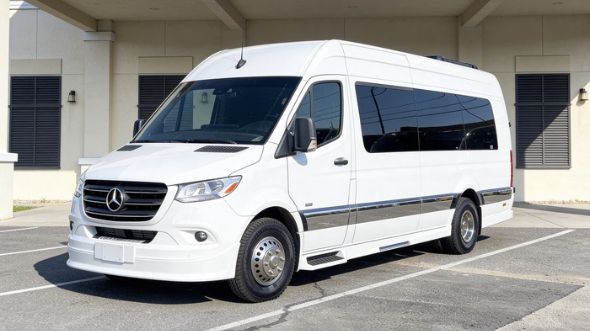 burbank wedding sprinter van rental