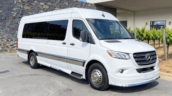 burbank wine tour sprinter van rental