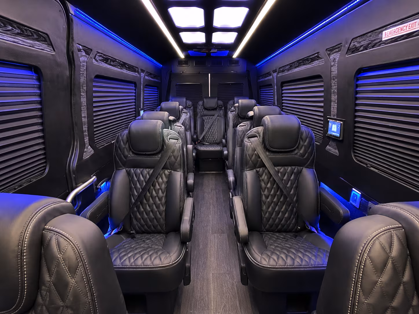 15 passenger sprinter van interior