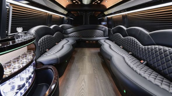 sprinter limousine inside burbank